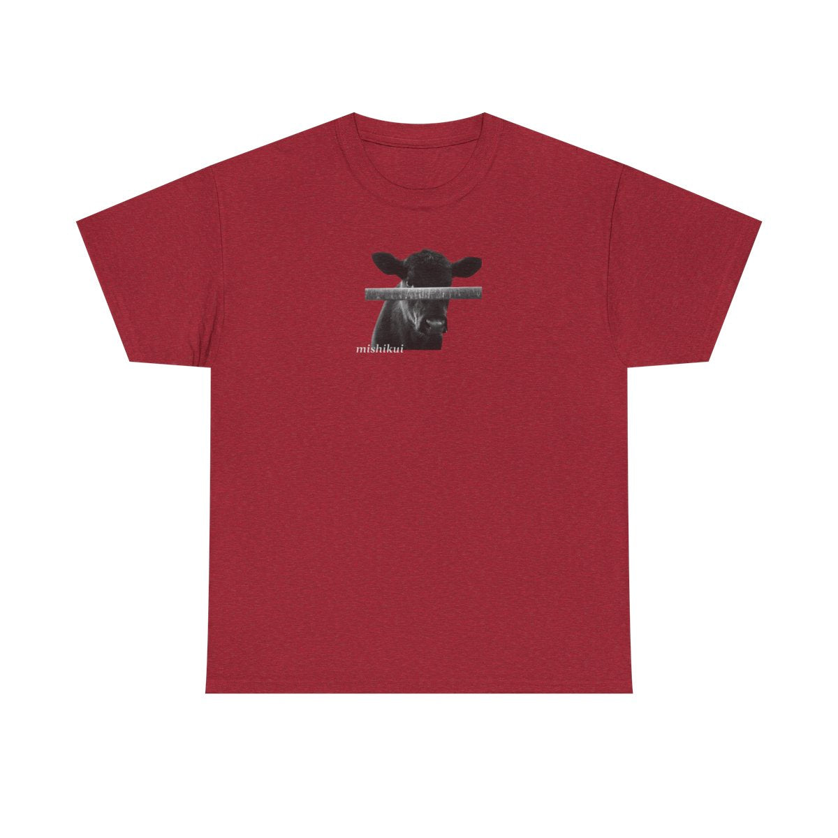 moo t-shirt (cherry).